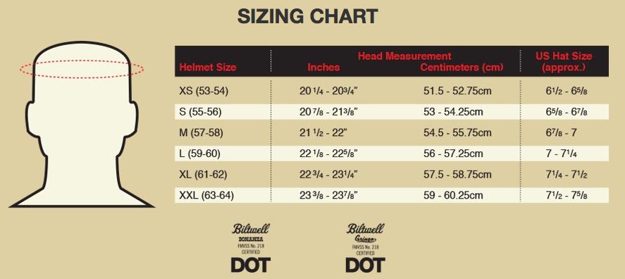 Shoei Nxr Size Chart
