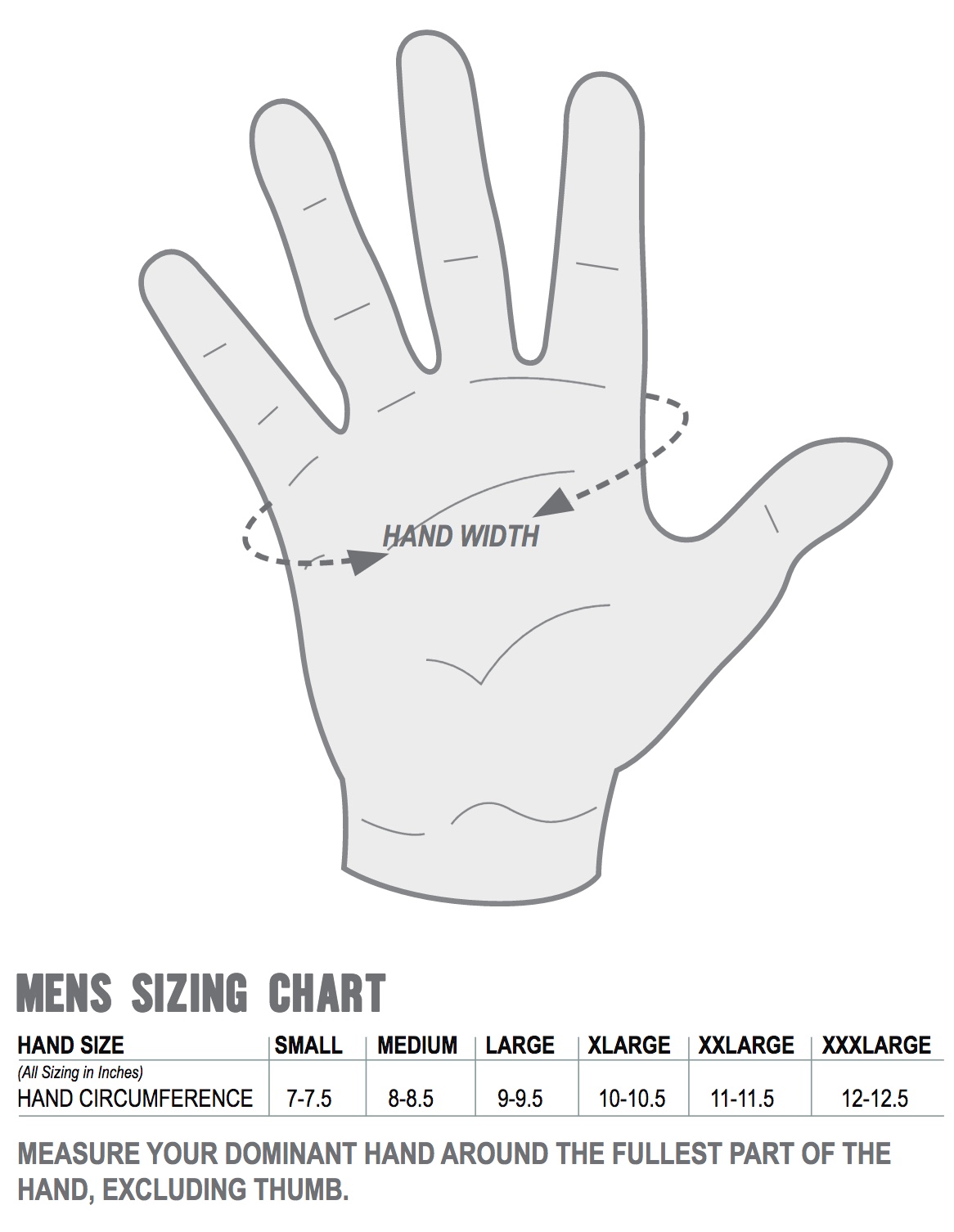 roland sands design bronzo leather gloves mens glove size chart